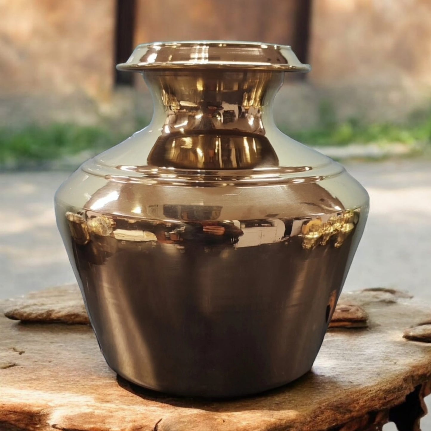 BRAND NEW: NW/082 - 100% Pure Brass Very Beautiful Shape Solid Water Pot | Traditionally known as "Kodam" (5 Litre) | KITCHENWARE | UTENSILS | HOME APPLIANCES
