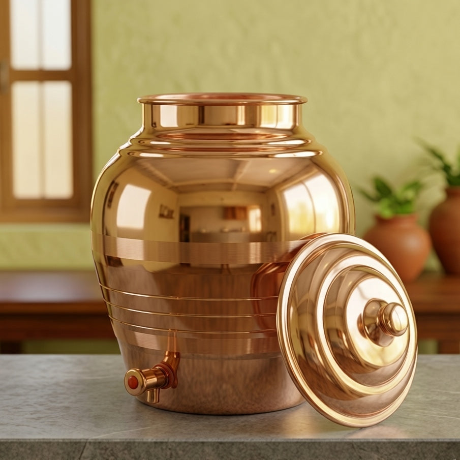 BN/046 | 100% Pure Copper Water Dispenser (Capacity - 10 Litres Plus)