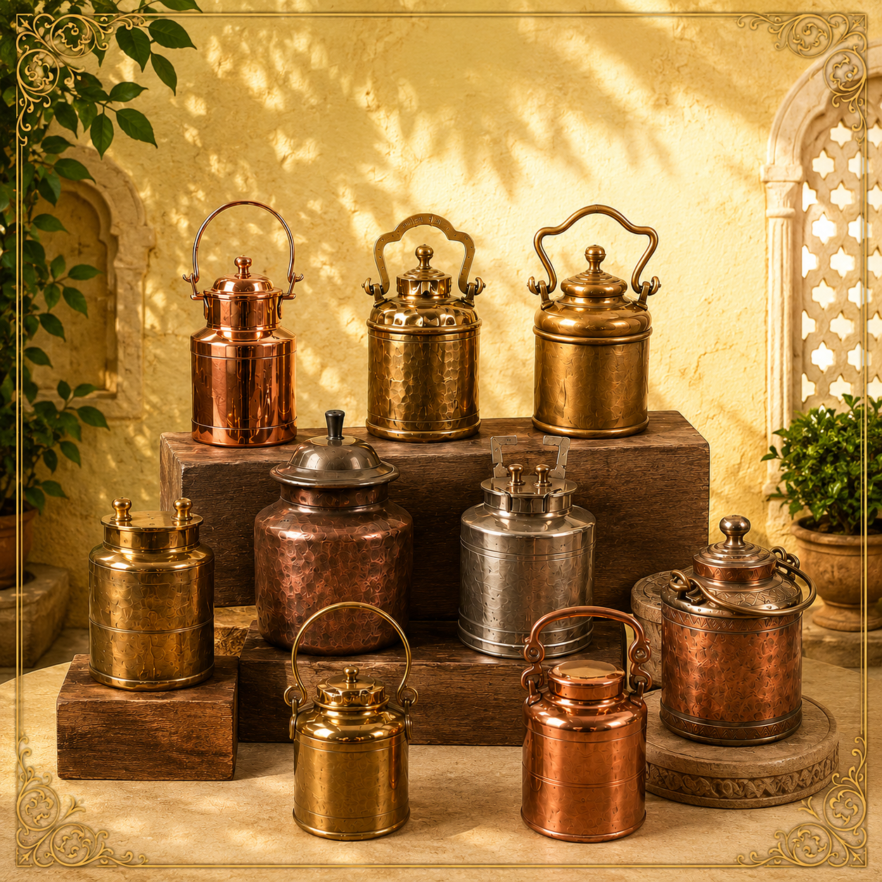 Oil / Ghee / Milk Containers