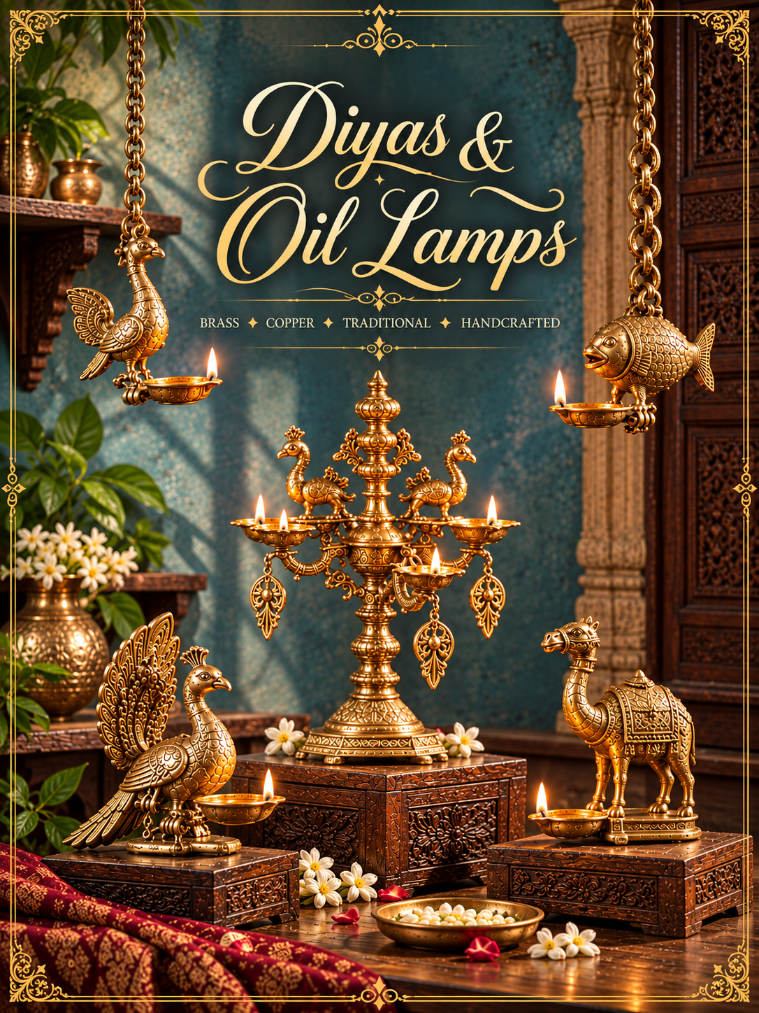 Diyas & Oil Lamps