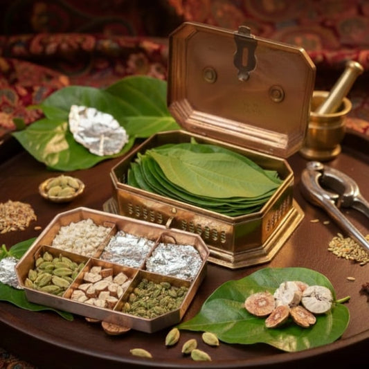 BN/12A - Rare Vintage Pure Brass Paan daan - Betel Nut Supari Box | KITCHENWARE | UTENSILS | HOME APPLIANCES