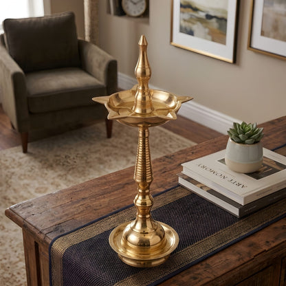 Brass Samai Oil Lamp - Merchant Antiques