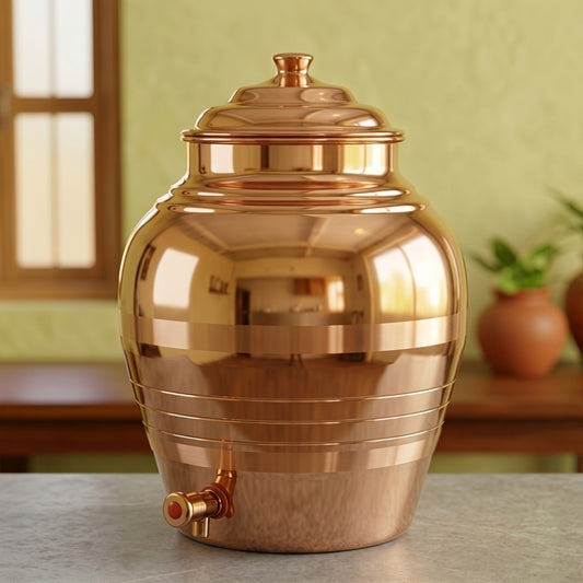 BN/046 | 100% Pure Copper Water Dispenser (Capacity - 10 Litres Plus)